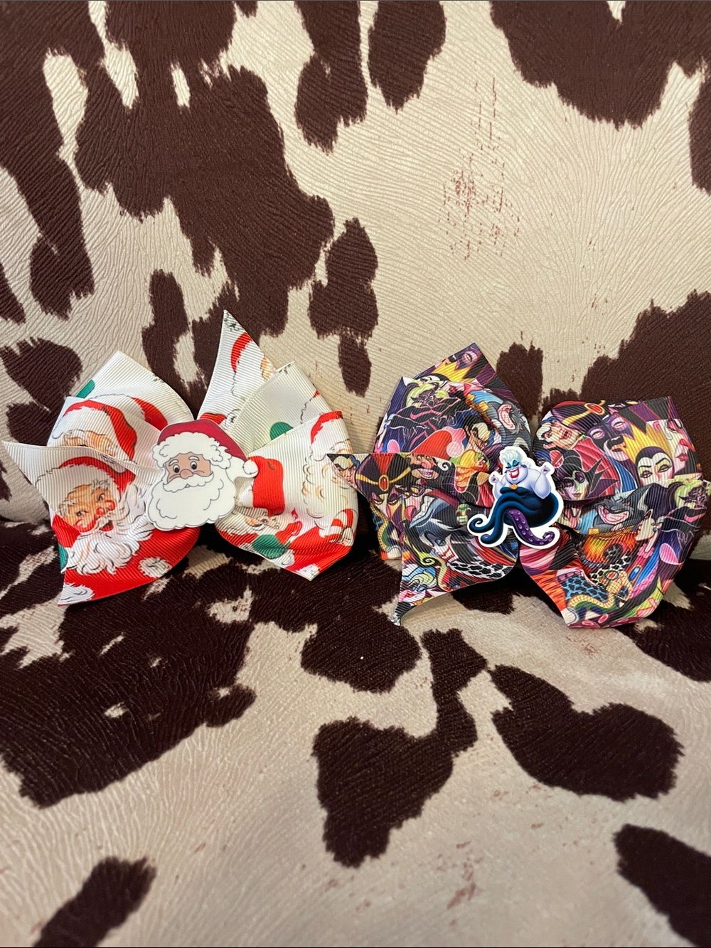 🩵Disney Villain & Santa Bow Bundle 🎄